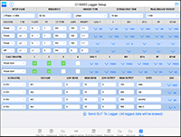 ELITEpro Mobile Application Meter Setup Screen