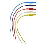 Set of Five Unterminated Voltage Leads (10") for International ELITEpros