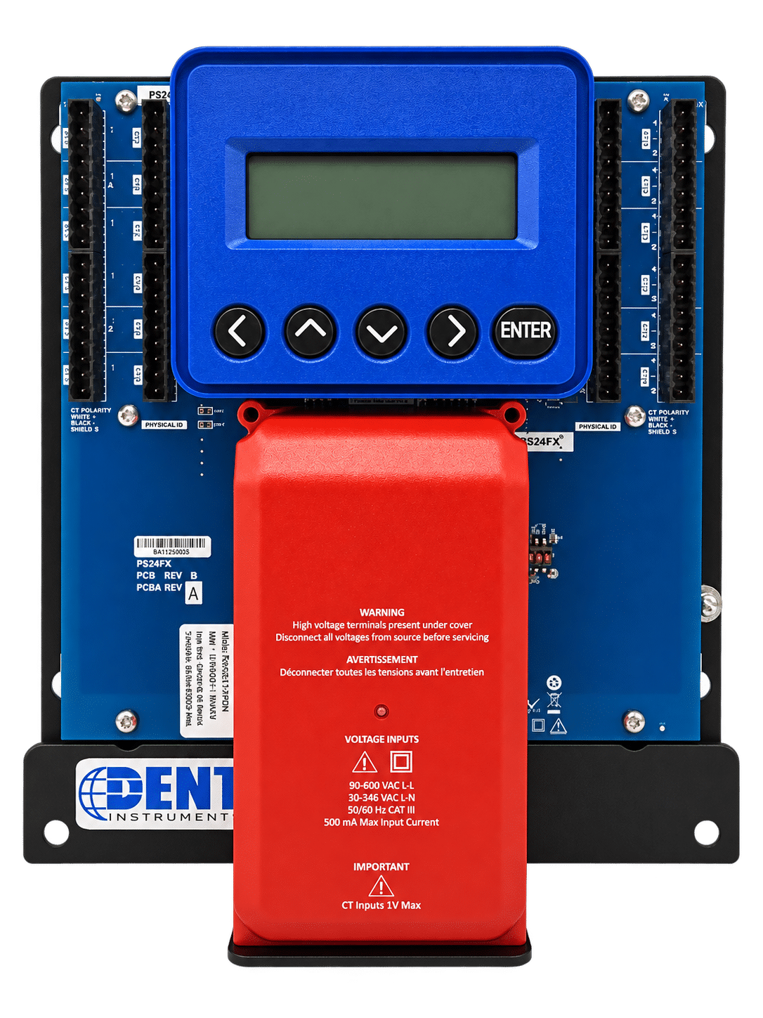 PS24FXPDN-1 PowerScout™ FLEX 24 Multi-Circuit Power Submeter - Plate, Display, Disabled